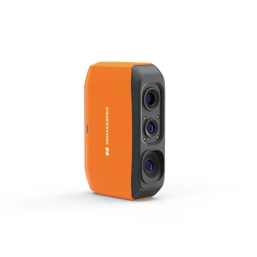 3DMakerpro Fox 3D scanner, seen from the front at an angle