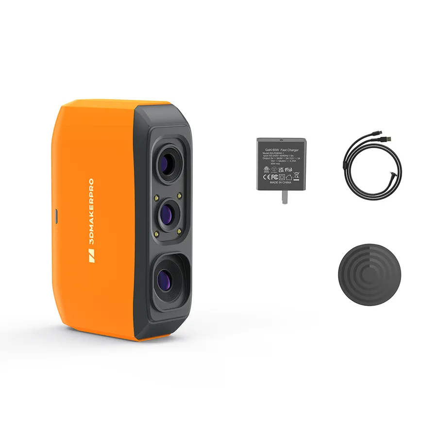 3DMakerpro Fox with power supply, cable and turntable